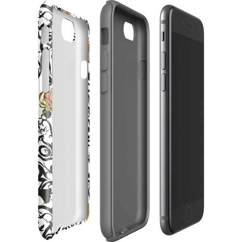 Disney Snow White Roses and Character Silhouette iPhone SE (2nd & 3rd Gen) Pro Case