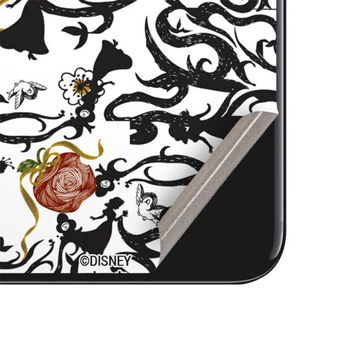 Disney Snow White Roses and Character Silhouette iPhone SE (2nd & 3rd Gen) Skin