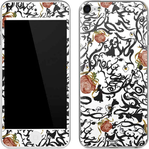 Disney Snow White Roses and Character Silhouette Apple iPod Skin