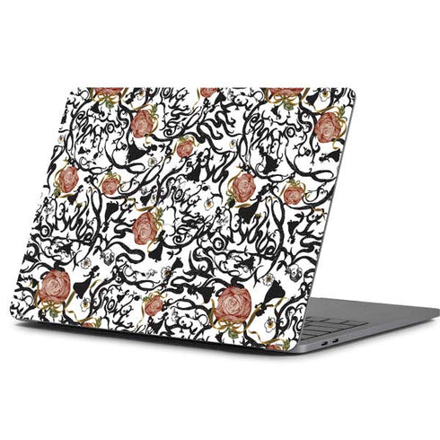 Disney Snow White Roses and Character Silhouette Apple MacBook Pro 13-inch Skin