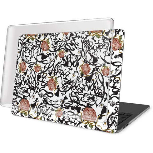Disney Snow White Roses and Character Silhouette MacBook Pro 15in (2016-19) Case plus Skin