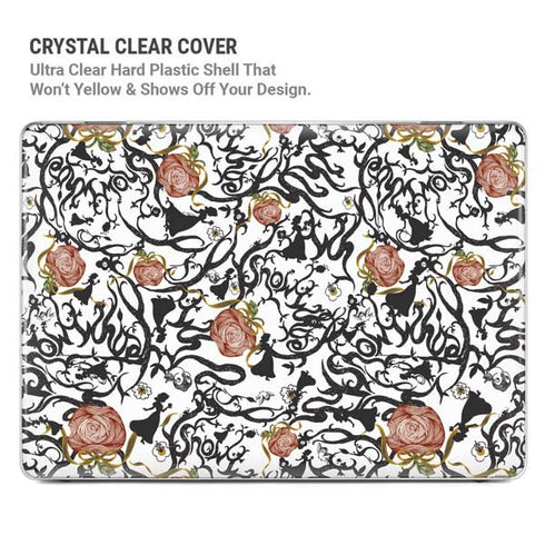 Disney Snow White Roses and Character Silhouette MacBook Pro 16in (2019-20) Case plus Skin