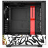 Disney Snow White Roses and Character Silhouette NZXT H510 Compact ATX Mid-Tower Case Skin