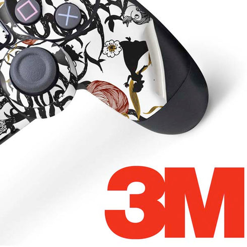 Disney Snow White Roses and Character Silhouette PS4 Controller Skin
