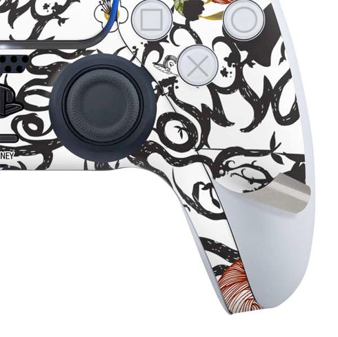 Disney Snow White Roses and Character Silhouette PS5 Slim Digital Edition Bundle Skin