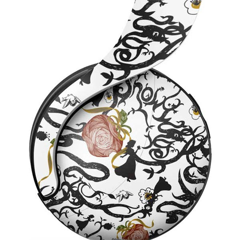 Disney Snow White Roses and Character Silhouette PULSE 3D Wireless Headset for PS5 Skin