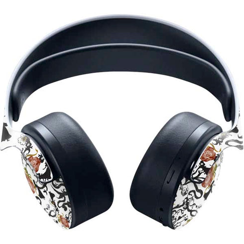 Disney Snow White Roses and Character Silhouette PULSE 3D Wireless Headset for PS5 Skin