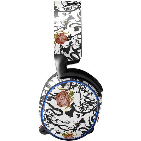 Disney Snow White Roses and Character Silhouette SteelSeries Arctis 5 Skin