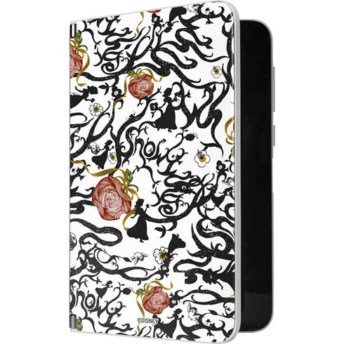 Disney Snow White Roses and Character Silhouette Surface Duo Skin
