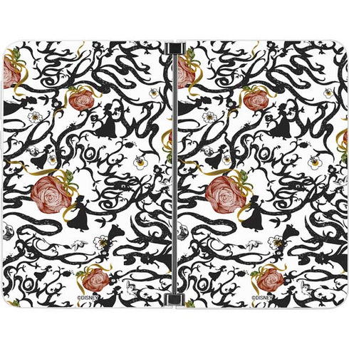 Disney Snow White Roses and Character Silhouette Surface Duo Skin