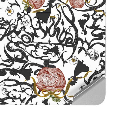 Disney Snow White Roses and Character Silhouette Surface Laptop Studio Skin