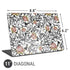 Disney Snow White Roses and Character Silhouette Universal Laptop 11in (8.8 x 6.2in) Skin
