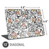 Disney Snow White Roses and Character Silhouette Universal Laptop 12in (9.8 x 6.8in) Skin