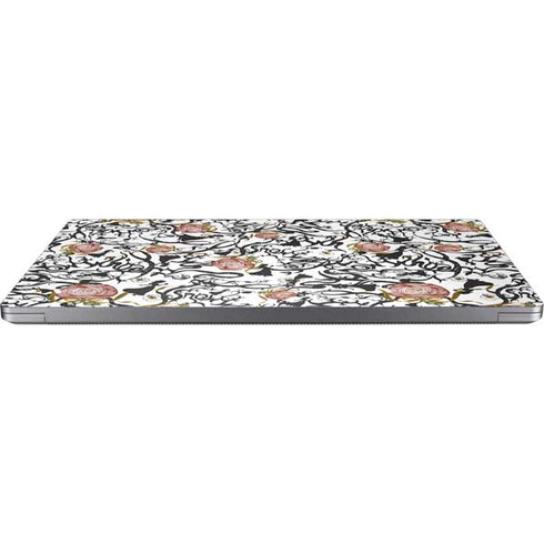 Disney Snow White Roses and Character Silhouette Universal Laptop 16in (13 x 9.4in) Skin