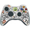 Disney Snow White Roses and Character Silhouette Xbox 360 Wireless Controller Skin