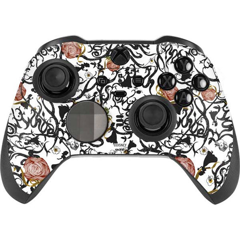 Disney Snow White Roses and Character Silhouette Xbox Elite Wireless Controller Series 2 Skin