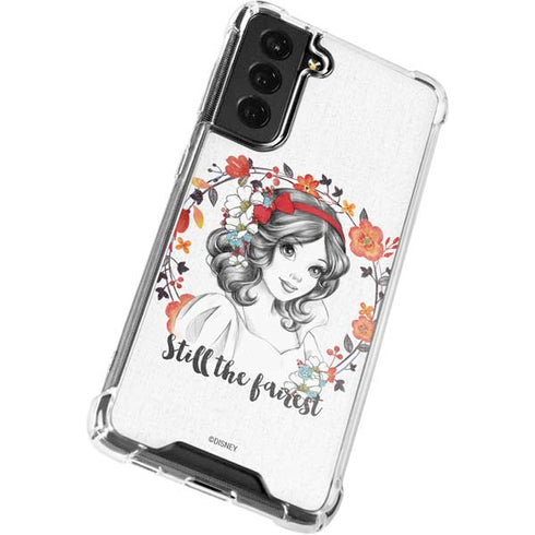 Disney Snow White Still the Fairest Art Galaxy S21 FE Clear Case