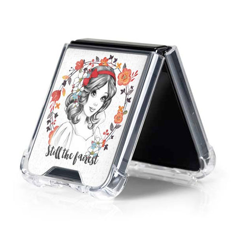 Disney Snow White Still the Fairest Art Galaxy Z Flip5 5G Clear Case