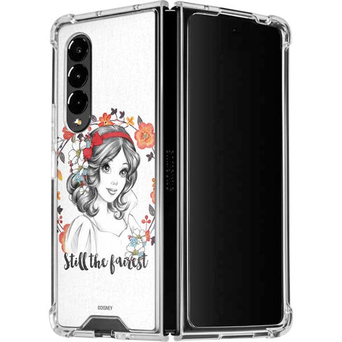 Disney Snow White Still the Fairest Art Galaxy Z Fold4 5G Clear Case