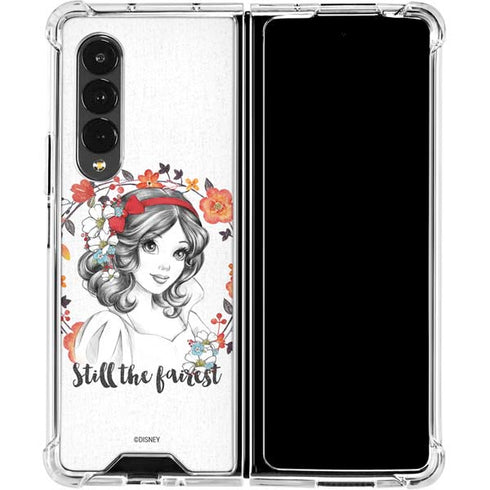 Disney Snow White Still the Fairest Art Galaxy Z Fold4 5G Clear Case