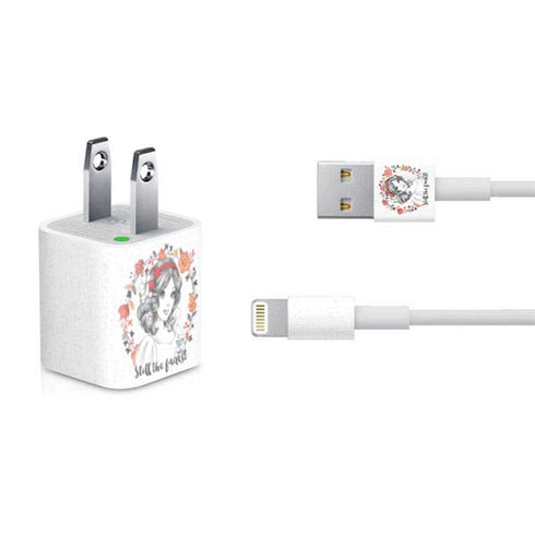 Disney Snow White Still the Fairest Art iPhone Charger (5W USB) Skin