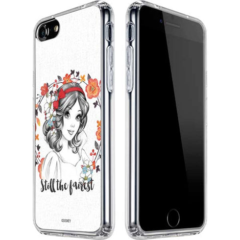 Disney Snow White Still the Fairest Art iPhone SE (2nd & 3rd Gen) Clear Case