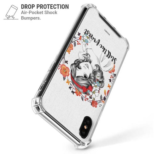 Disney Snow White Still the Fairest Art iPhone XS Max Clear Case
