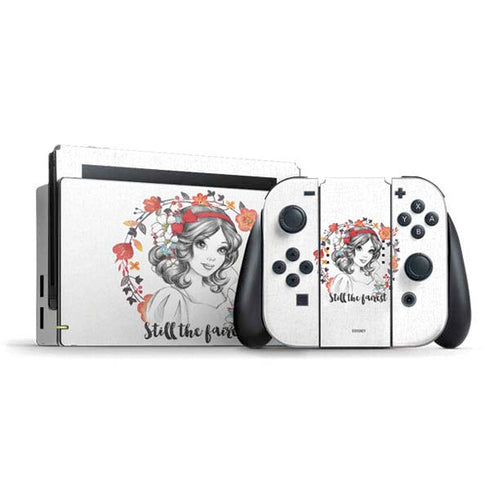 Disney Snow White Still the Fairest Art Nintendo Switch Bundle Skin