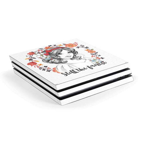 Disney Snow White Still the Fairest Art PS4 Pro Console Skin