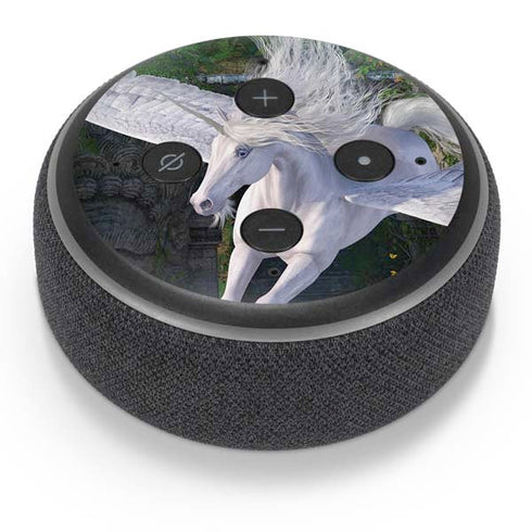 Laurie Prindle Soaring Pegasus Amazon Echo Dot Skin