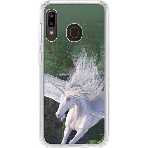 Laurie Prindle Soaring Pegasus Galaxy A20 Clear Case