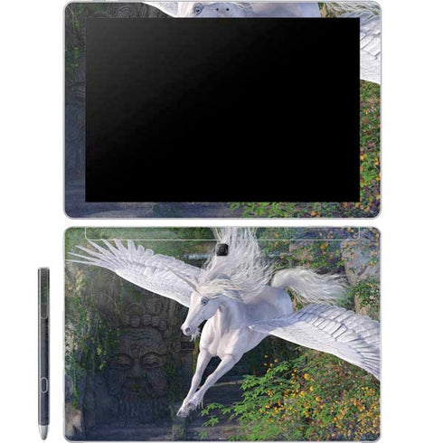 Laurie Prindle Soaring Pegasus Galaxy Book 12in Skin
