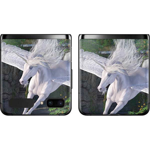Laurie Prindle Soaring Pegasus Galaxy Z Flip Skin