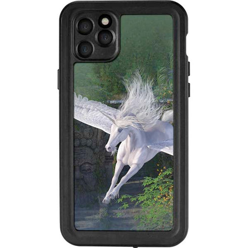Laurie Prindle Soaring Pegasus iPhone 11 Pro Max Waterproof Case
