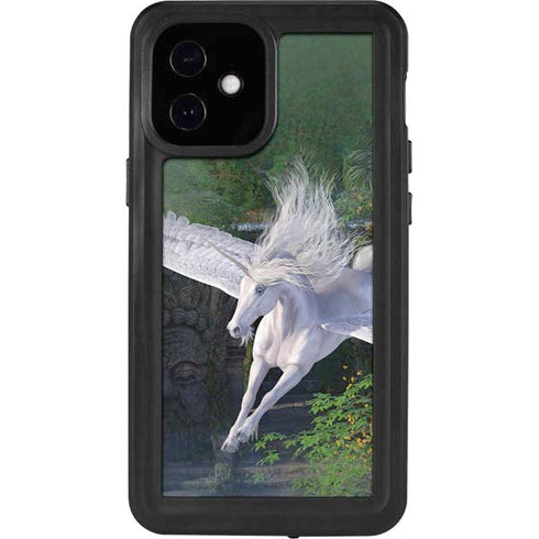 Laurie Prindle Soaring Pegasus iPhone 12 Mini Waterproof Case