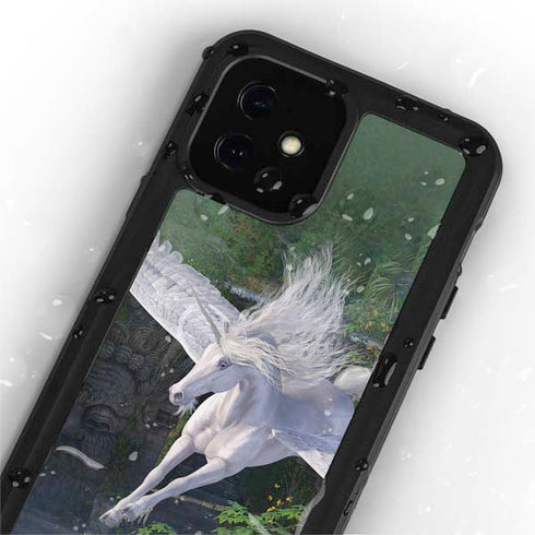Laurie Prindle Soaring Pegasus iPhone 12 Mini Waterproof Case