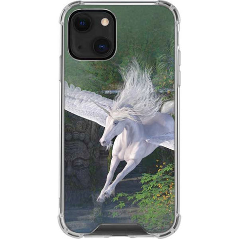 Laurie Prindle Soaring Pegasus iPhone 14 Plus Clear Case