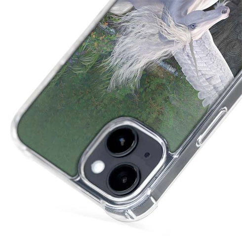 Soaring Pegasus by Laurie Prindle iPhone 15 Plus MagSafe Case