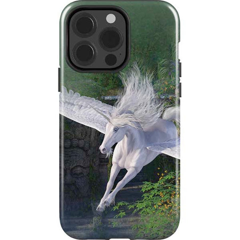 Soaring Pegasus by Laurie Prindle iPhone 15 Pro Impact Case