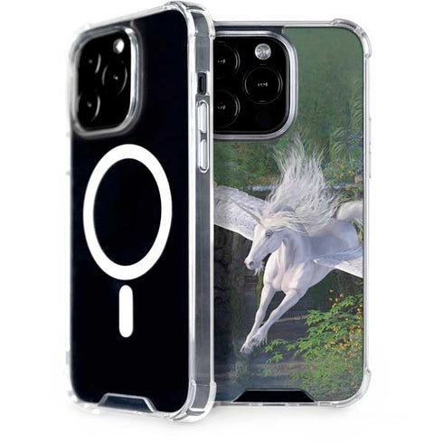 Soaring Pegasus by Laurie Prindle iPhone 15 Pro MagSafe Case
