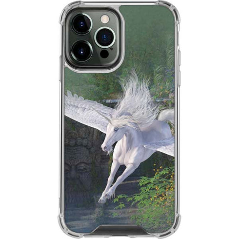 Soaring Pegasus by Laurie Prindle iPhone 15 Pro Max Clear Case