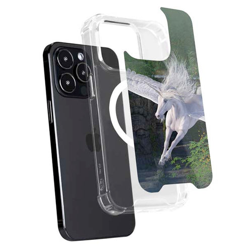 Soaring Pegasus by Laurie Prindle iPhone 15 Pro Max MagSafe Case