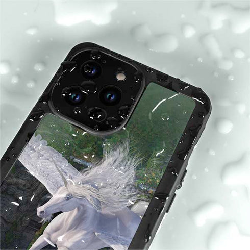 Laurie Prindle Soaring Pegasus iPhone 14 Pro Max Waterproof Case