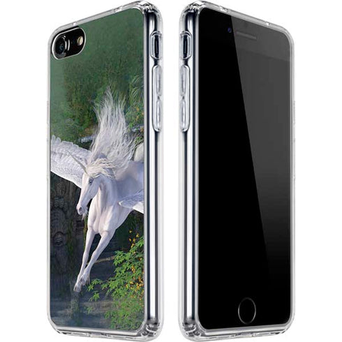 Laurie Prindle Soaring Pegasus iPhone SE (2nd & 3rd Gen) Clear Case