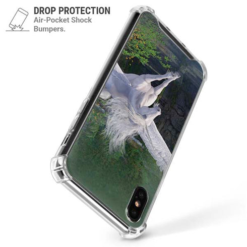 Soaring Pegasus by Laurie Prindle iPhone XS Max Clear Case