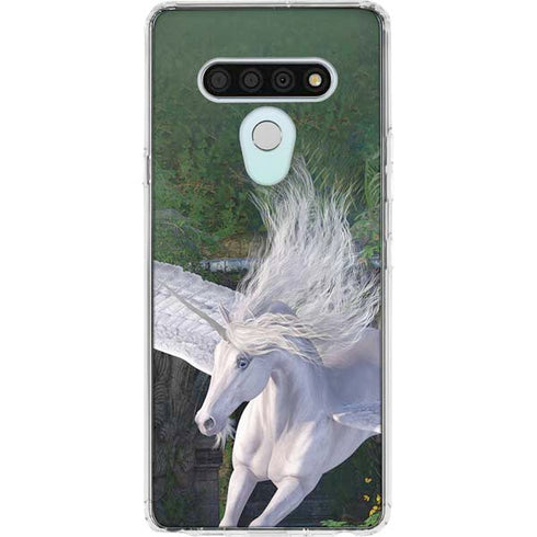 Soaring Pegasus by Laurie Prindle LG Stylo 6 Clear Case