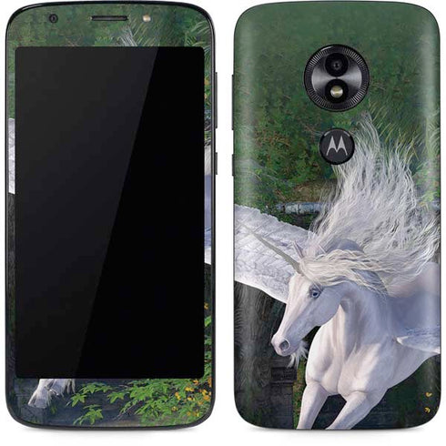Laurie Prindle Soaring Pegasus Moto E5 Play Skin