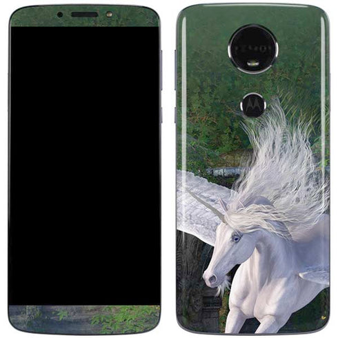 Laurie Prindle Soaring Pegasus Moto E5 Plus Skin