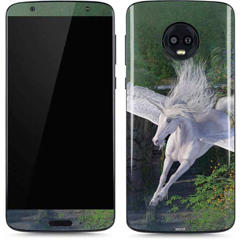 Laurie Prindle Soaring Pegasus Moto G6 Skin