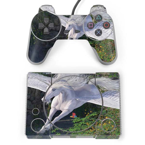 Laurie Prindle Soaring Pegasus PlayStation Classic Bundle Skin